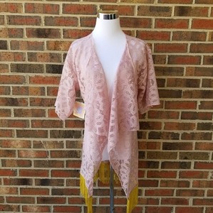 lularoe lace cardigan