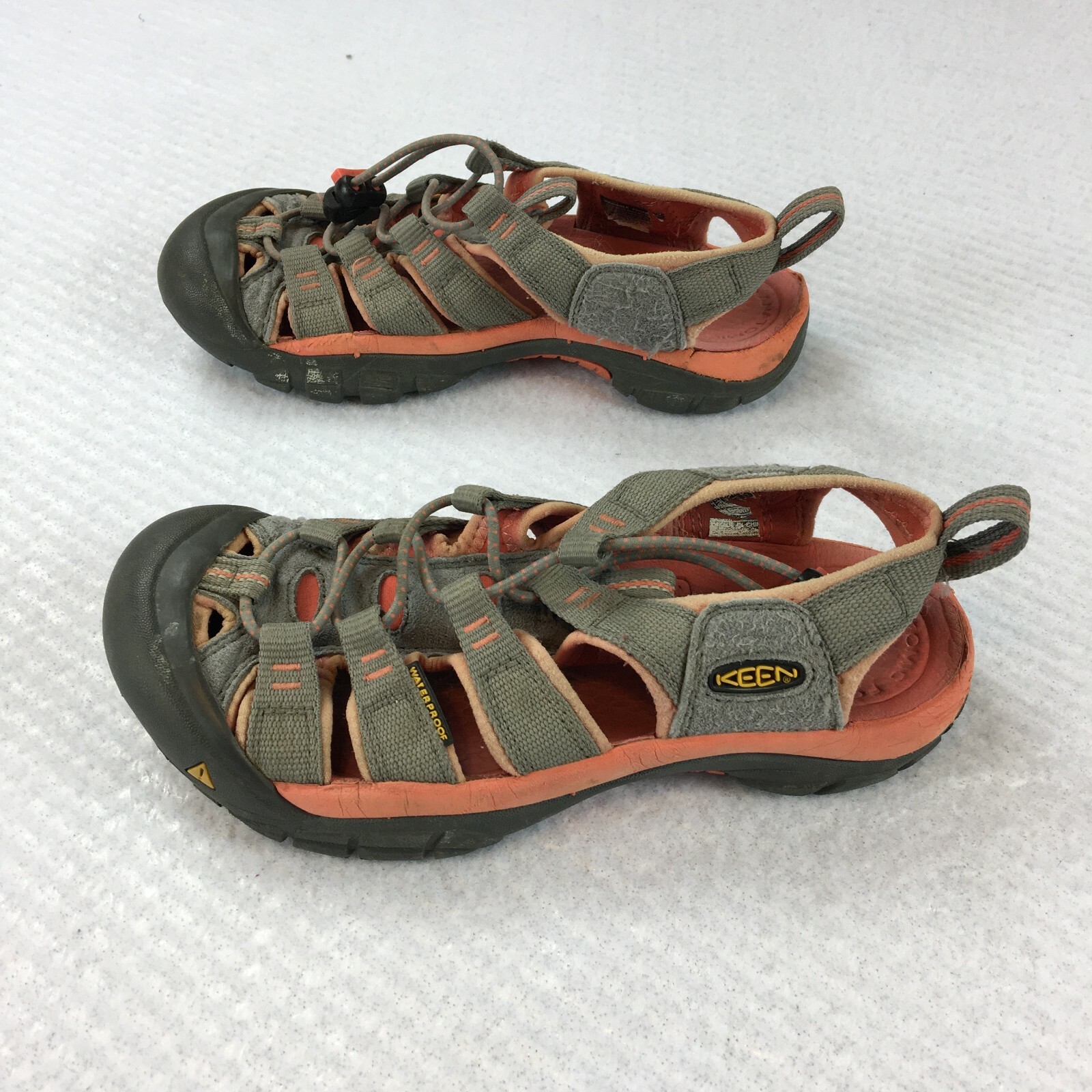 Sandali da trekking KEEN Footwear ragazzo multicolore impermeabili in tela taglia US 5