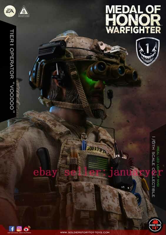 Soldier Story Ss106 1/6 Medal Of Honor Warfighter Navy Seal Soldier Story Ss106 1/6 Medal Of Honor Warfighter Navy Seal