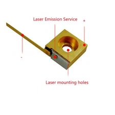 1pc 808nm C-mount LD 2W Imported Infrared Laser Diode C Package