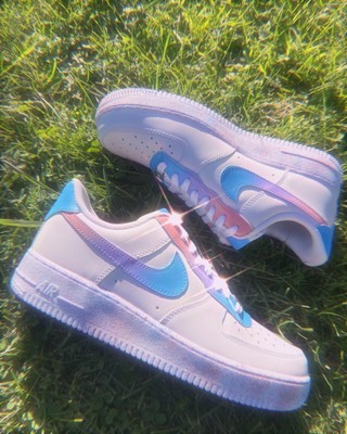 custom pink nike air force 1