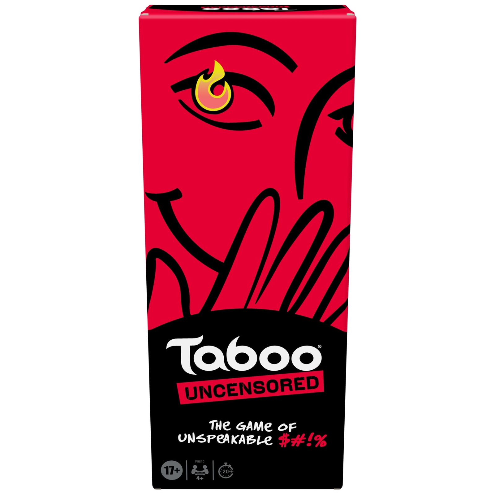 Taboo Uncensored Board Game for Adults Only | Ages 17+ | 4+ Players | 20 Mins...