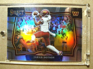 2022 Jahan Dotson Panini Select Rookie Field Level Silver Prizm RC 🔥🔥🔥