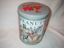 VINTAGE RARE MR PEANUT PLANTERS PEANUTS LIMITED EDITION TIN 