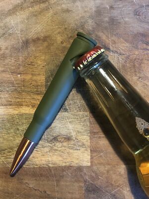 Kugel Flaschenöffner 50 Kaliber Form grün Bier Geschenk Männerhöhle 50 cal