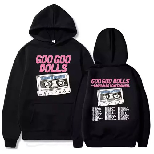 Summer Anthem Tour 2025 Goo Goo Dolls Sudadera con Capucha Fan Gift S-5XL 2 CARAS US700 - Imagen 1 de 3