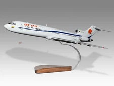 Boeing 727-200 ACES Desk Wood Airplane New Model Small Scale 1/130