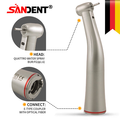 Dental 1:5 Steigende Glasfaser-LED-Licht Winkel Handstück Fit NSK Elektromotor