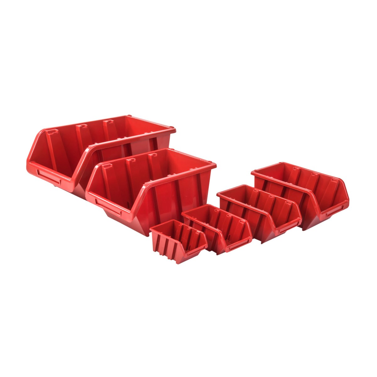 Scatole Di Immagazzinaggio Rosse Con Facciata Aperta P-6 - Foto 7