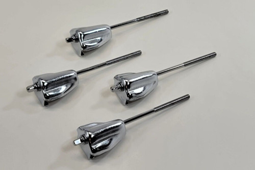 Yamaha Bass Drum Chrome Hardware Bass Drum Claws and 4 7/8" Tension Rods (4 pcs)