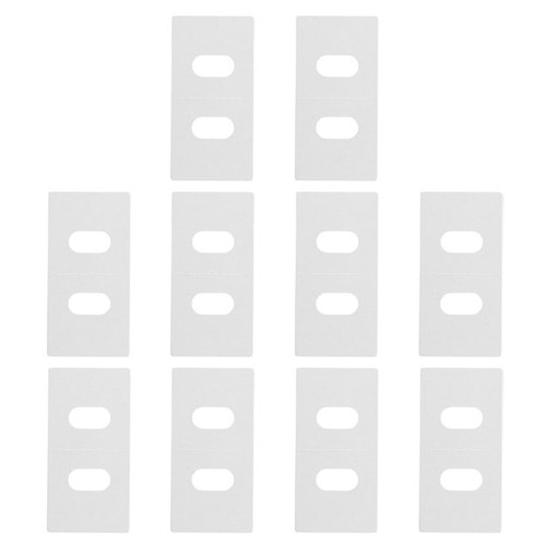 10 Pcs Blind Reinforcement Tabs Repair Parts Vertical Car