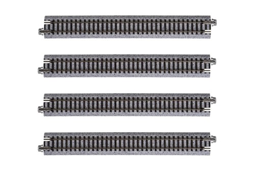 KATO N Scale Gauge 20-010 Unitrack Straight (4 pcs) Set of 10 186mm Model Train - Picture 2 of 6