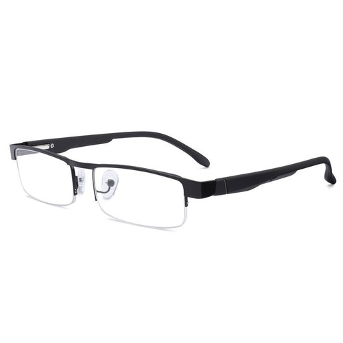 Für Herren Lesebrille Federscharniere Leser Halbrandlose Brille +1,0 ~ 4,0 - Bild 12 von 13