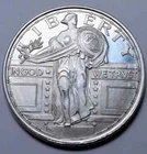 1 Oz 999 Silver Round  Liberty Eagle FREEDOM USA