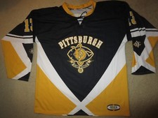 Clint Hurdle #13 Pittsburgh Pirates Foundation penguins Hockey Jersey LG L 