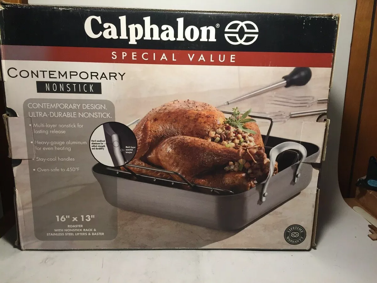 Calphalon contemporary top nonstick roaster