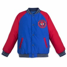 Marvel Spider-Man Boy Varsity Jacket Size 5/6