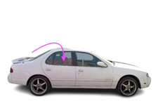 Fits: 1993-1997 Nissan Altima 4Door Sedan Passenger Right Rear Door Window Glass
