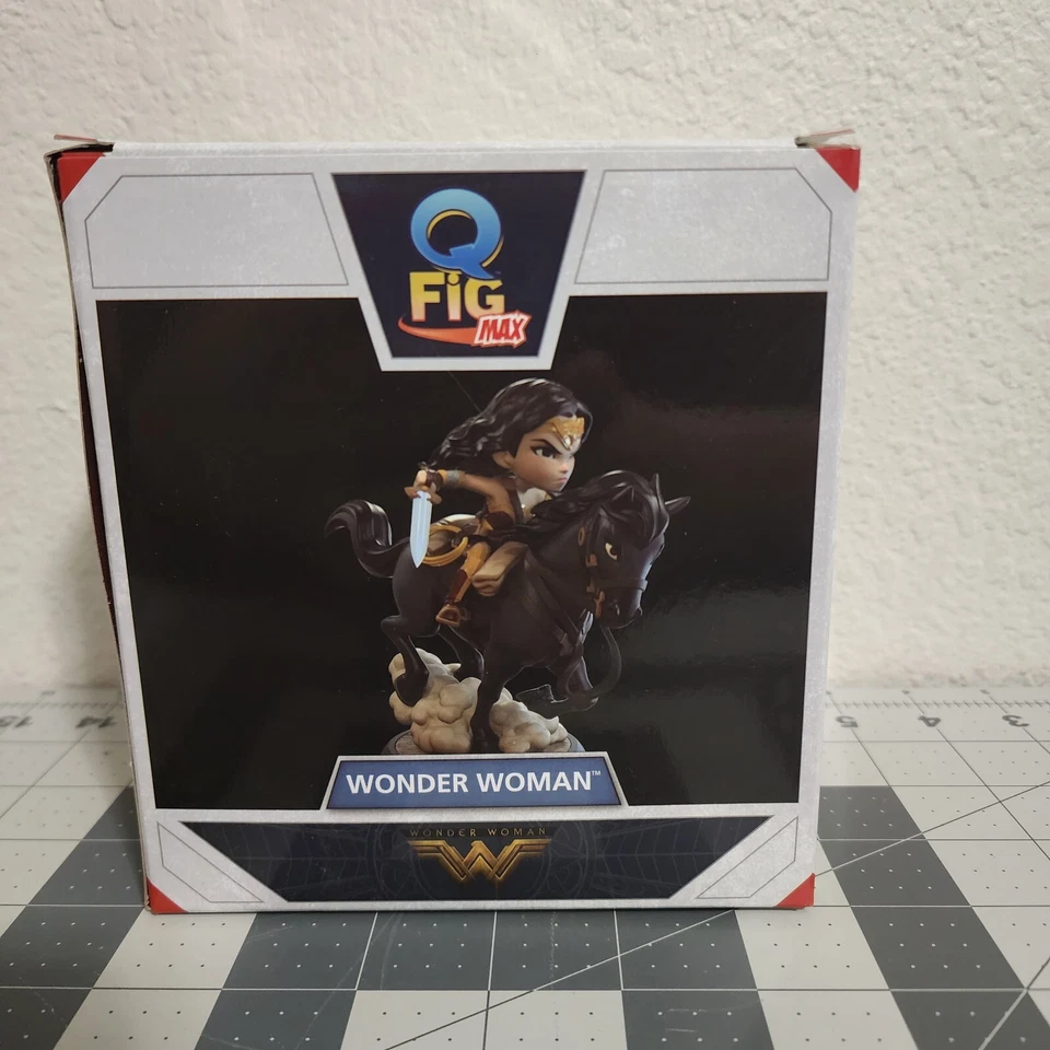 Quantum Mechanix Q-Fig Max DC Comics Wonder Woman on Horse Foto 3 de 4