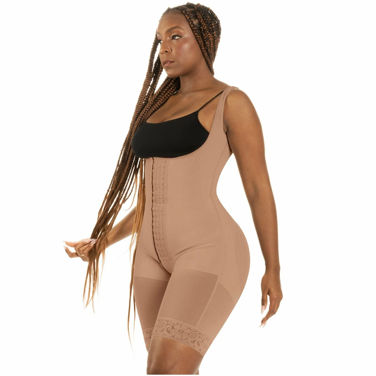 Faja Curvy Wide Hips Colombian Bum Lift Tummy Control Shapewear