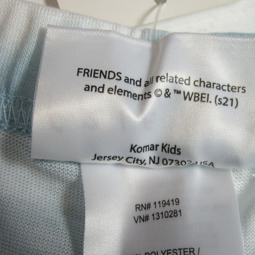 Friends TV Show Joey 'How You Doin'? 2PC Pajama Set Shorts Tank Top Girls S 6/6X - Picture 16 of 20