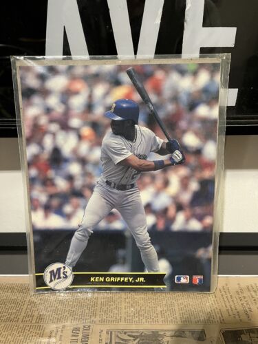 MLB ACTION PHOTOSUPER STARS KEN GRIFFEY JR.SERIES 1 8X10 GLOSSY Sealed Excellent - Picture 1 of 2