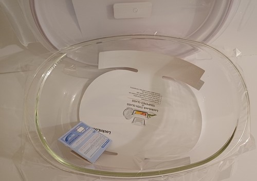LocknLock Ovenglass Borosilicate Oval cooking Container-Oven safe/400°C-4.0L - Picture 4 of 10