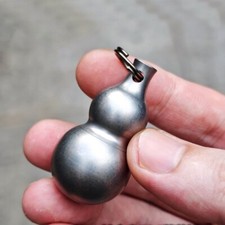 Titanium Waterproof Pill Case Holder Organizer Box Container Keychain Gift EDC