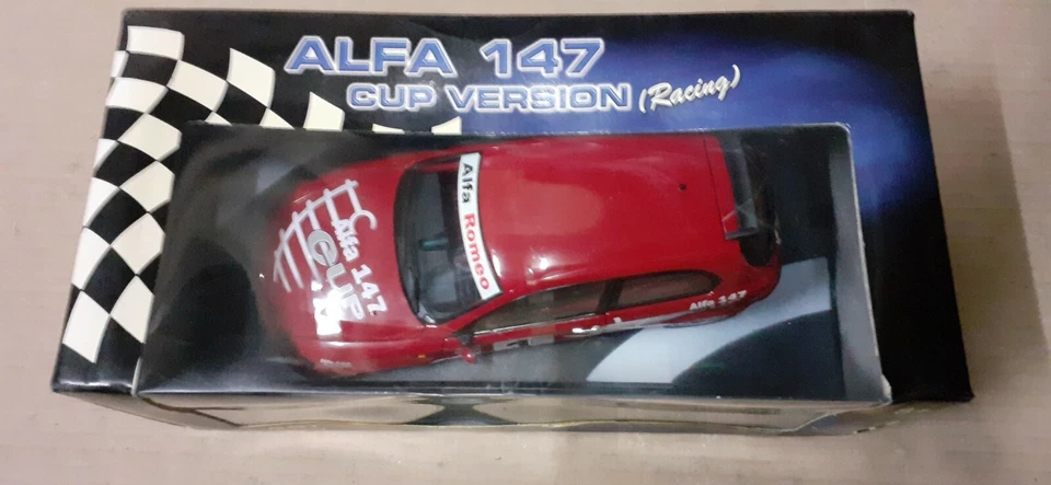 SET ALFA ROMEO 147 RALLY CUP VERSION RICKO ESCALA 1/18 NUEVO EN CAJA - Imagen 2 de 3
