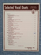 I Would That My Love. Mendelssohn. Sopr  Alto 1940 opera music