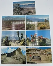 7 California Death Valley Manly Beacon Artists Pallets Nature Postcard Vintage