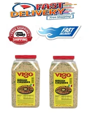 2 Pack Of Vigo Italian Bread Crumbs (5 lbs.)