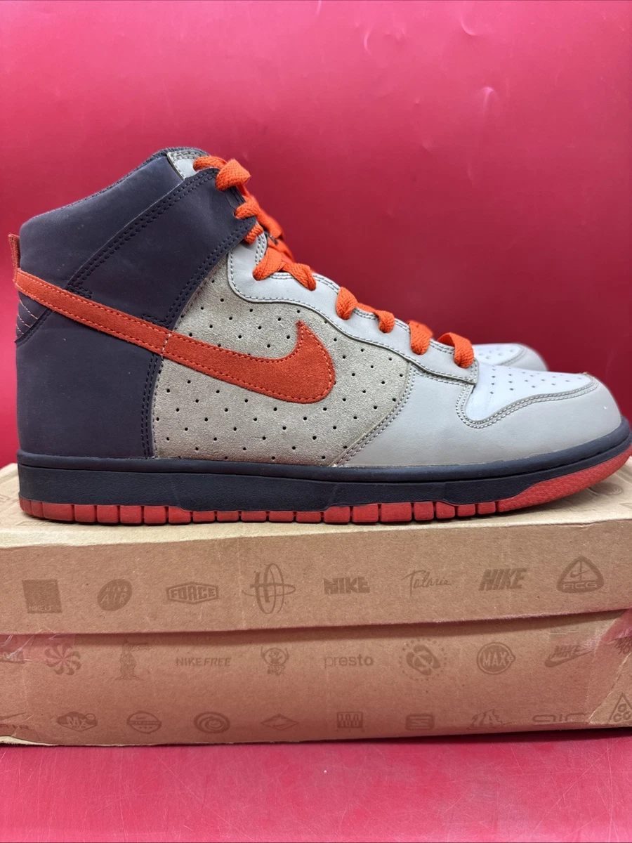 Nike Dunk High Team Orange Light Bone/Orange/Mauve Men\'s Size 9.5 317982-081 Nike Dunk High Team Orange Light Bone (317982-081) Size 9 US  main image 4