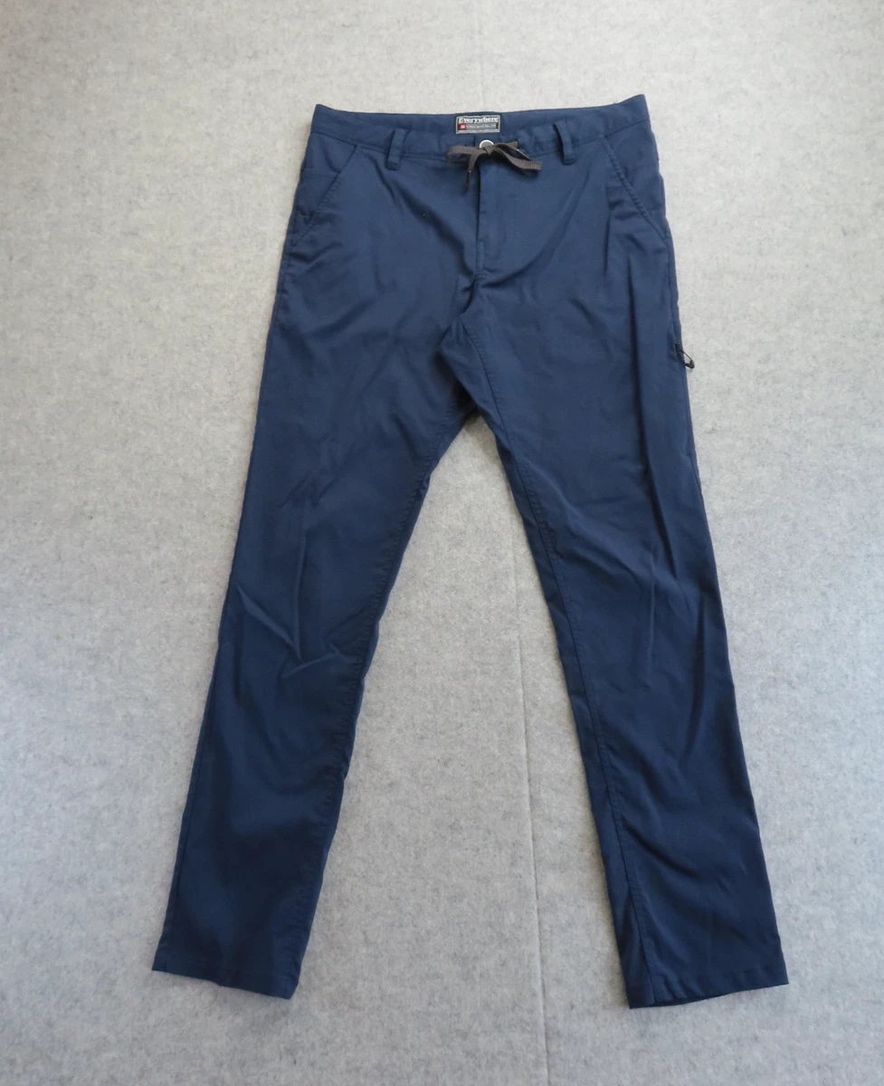 686 Everywhere Multi Shell Pants Mens 32x31 Blue Softshell Stretch Cargo Hiking