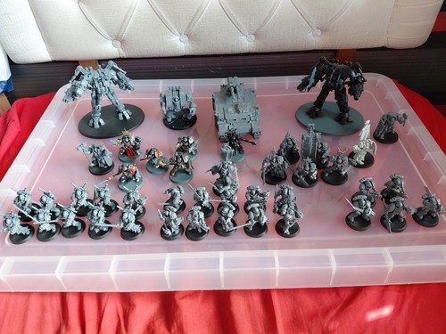 JOYTOY Warhammer 40K Imperial Knights 1:18 House RAVEN KNIGHT ERRANT 54cm TALL