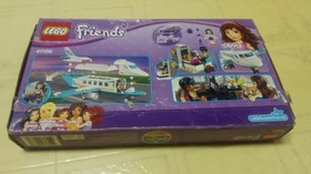 NEW Unopened LEGO FRIENDS HEARTLAKE PRIVATE JET #41100 Retired Set