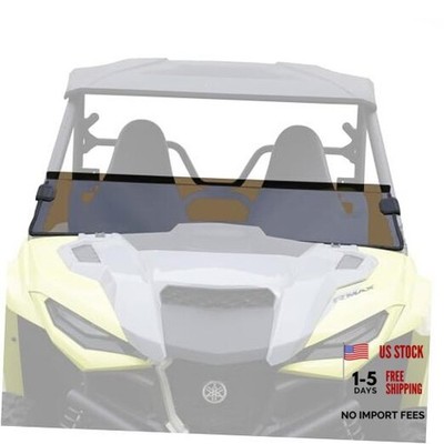 Tinted Hard Coat Poly Half Windshield for 2021-2026 Yamaha Wolverine RMAX2/