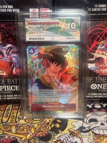 Monkey.D.Luffy (Alternate Art) graded ACE 10 for sale on eBay