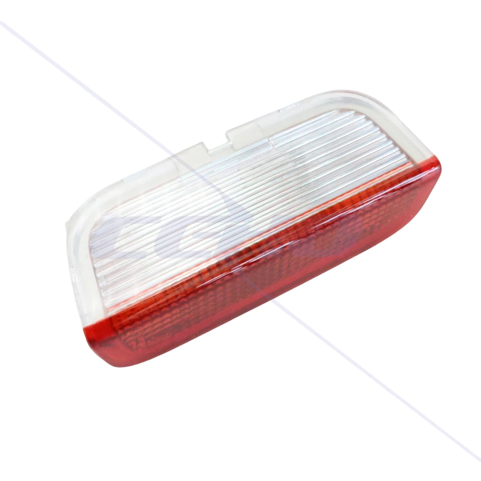 Luz de advertencia de puerta reflector lente roja lámpara de cortesía 1K0947411A para Volkswagen VW Foto 2 de 4