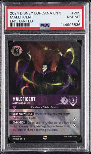 Maleficent - Mistress of All Evil graded PSA 8 for sale on eBay
