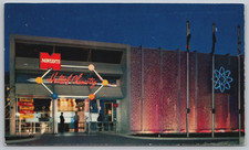 Vintage Postcard - Monsanto's Hall of Chemistry - Tomorrowland - Disneyland CA