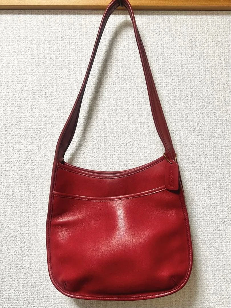 Coach Legacy Shoulder Bag Red Bags & Handbags for Women for sale