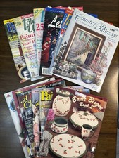 Paint Works  Tole World Magazines Patterns : Lot of 15