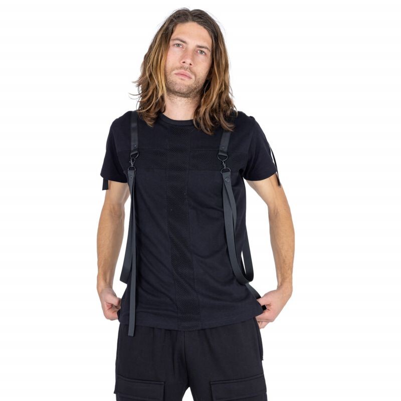 Бессердечная футболка Herren APOLLO TOP МУЖСКАЯ ЧЕРНАЯ schwarz Gothic