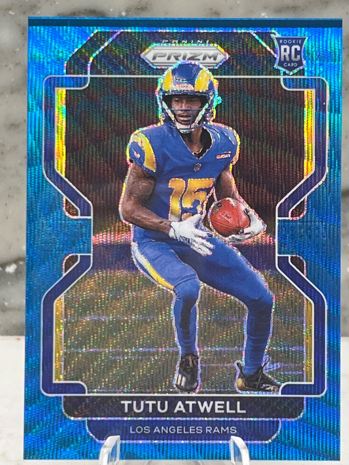 Tutu Atwell Panini Prizm #350 Blue Wave