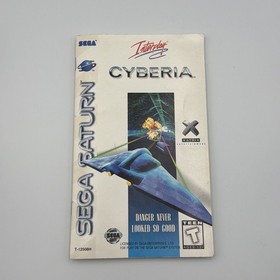 Sega Saturn Cyberia CIB With Reg Card Case Manual Game Interplay SEGA Tested