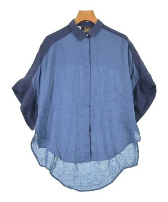 LOEWE Casual Shirts BluexNavy 32(Approx. XS) 2200619358051