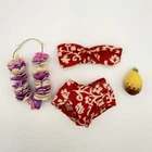 Vintage Barbie in Hawaii Bikini #1605 With Pineapple and Lei 1960s