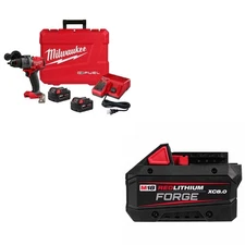 Milwaukee 2904-22 M18 FUEL 1/2in Hammer Drill Kit + 48-11-1881 Battery