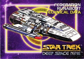 Federation Runabout (#91) | 1993 SkyBox Star Trek: Deep Space Nine | EX